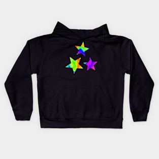 Rainbow stars Kids Hoodie